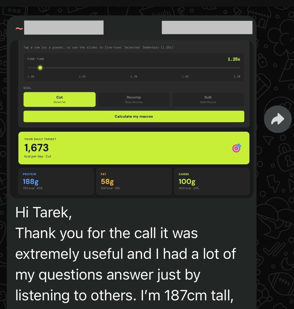 Member feedback 1