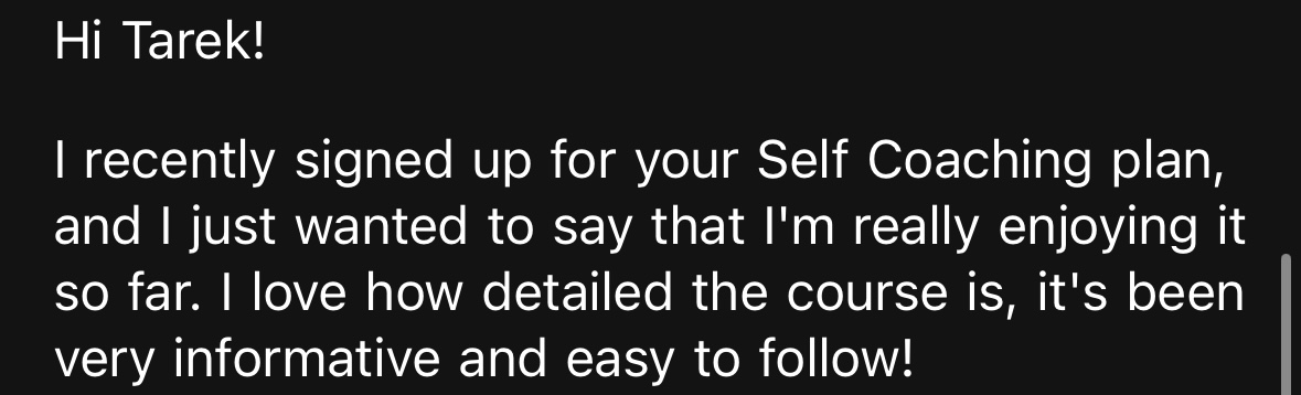 Member feedback 6