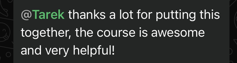 Member feedback 10