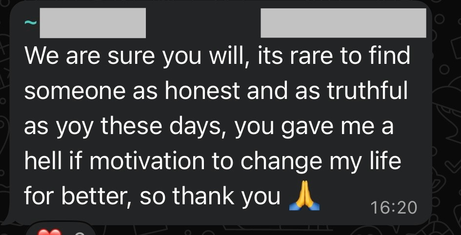 Member feedback 14